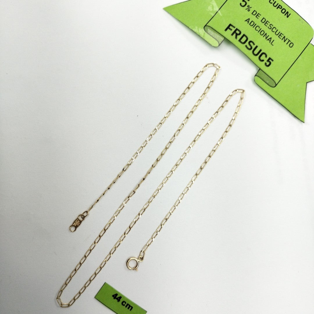 CADENA ORO 10 K 1,70 GRMS (SEMINUEVO)