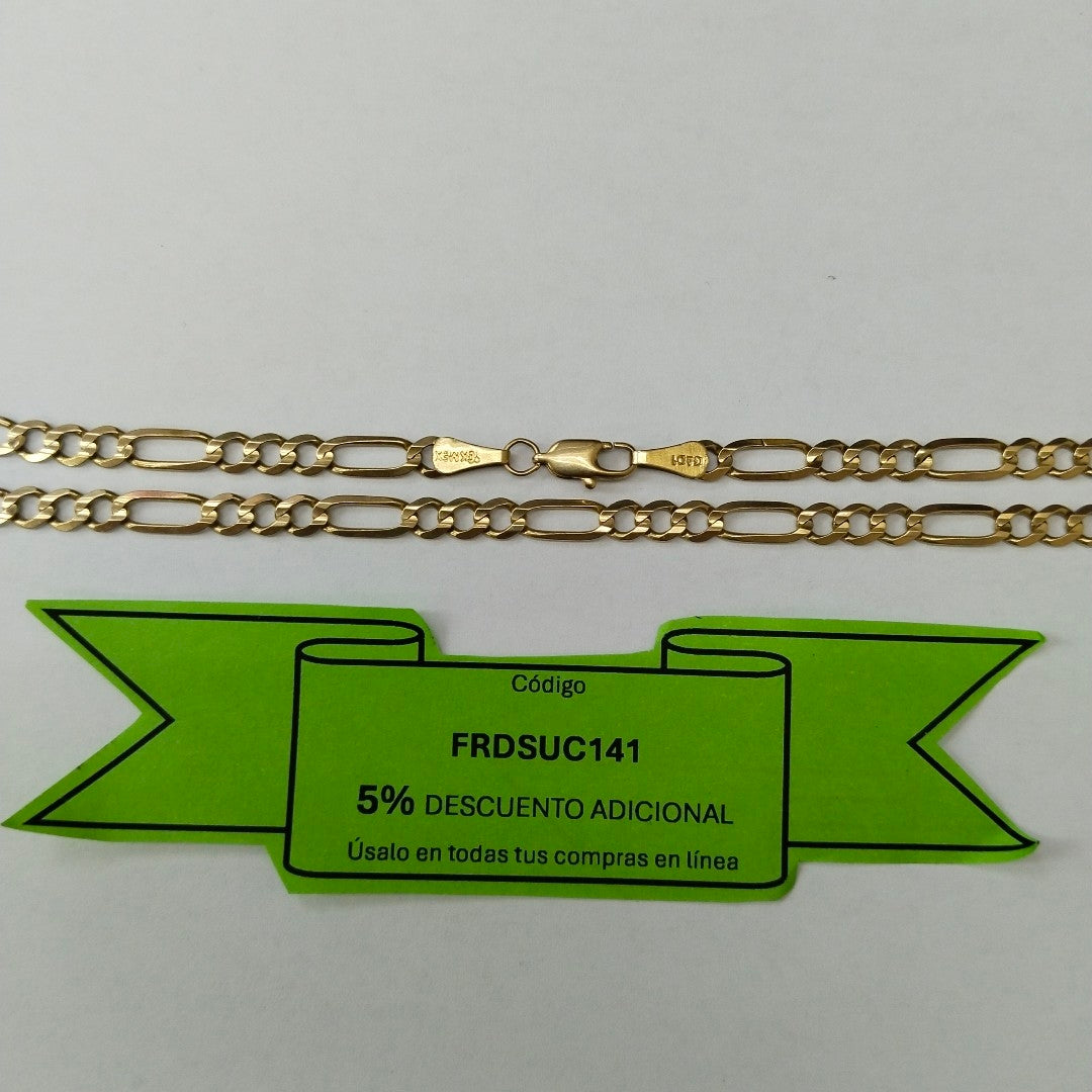 CADENA ORO 10 K 8.8 GRMS (SEMINUEVO)