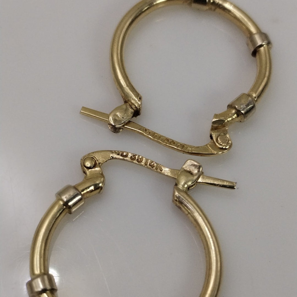 ARRACADAS PAR ORO 14 K 1.8 GRMS (SEMINUEVO)