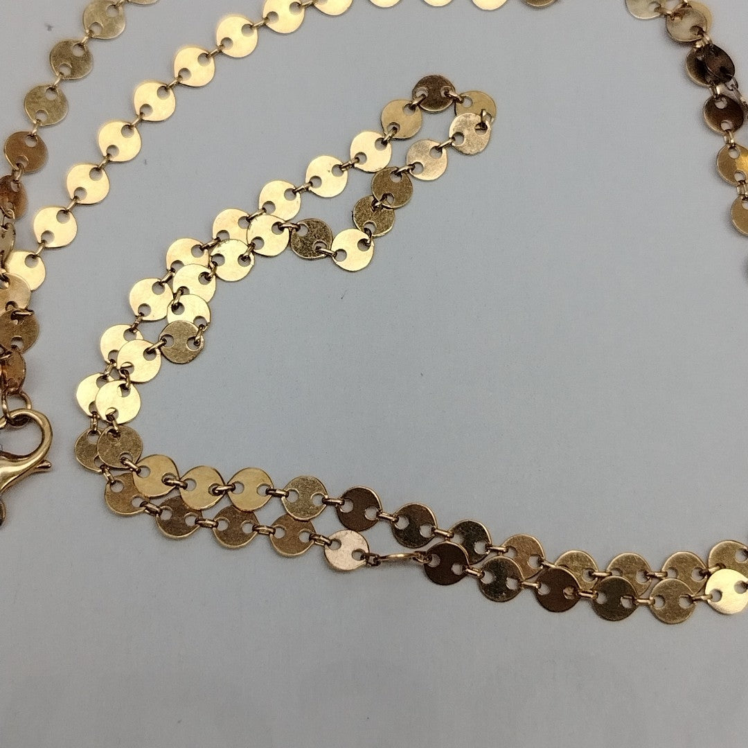 CADENA ORO 14 K 3.8 GRMS (SEMINUEVO)