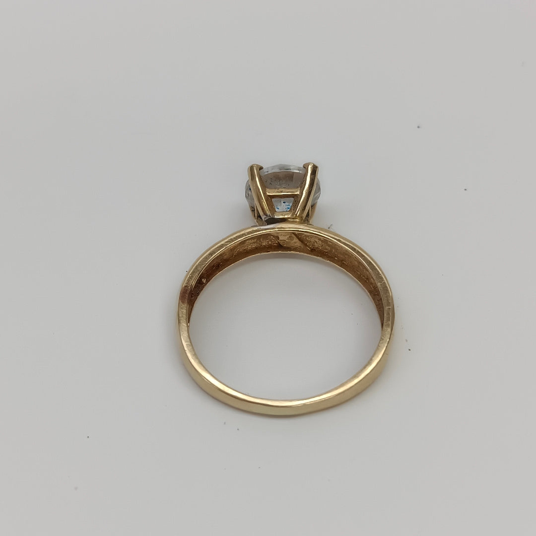 SOLITARIO ORO 14 K 3,40 GRMS (SEMINUEVO)