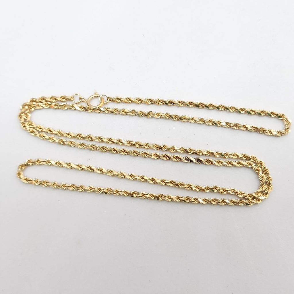 CADENA ORO 14 K 7.7 GRMS (SEMINUEVO)