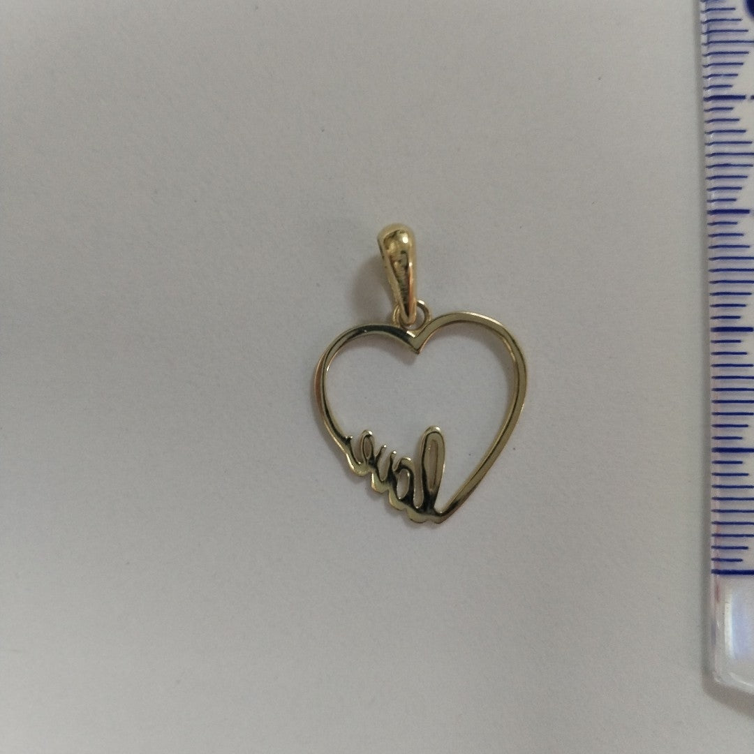 DIJES CORAZON ORO 10K 0.8 GR (NUEVO)
