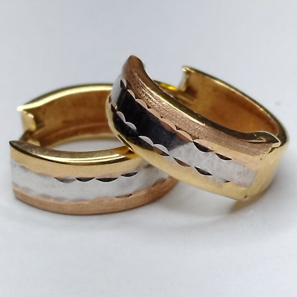 ARRACADAS PAR ORO 14 K 2,00 GRMS (SEMINUEVO)