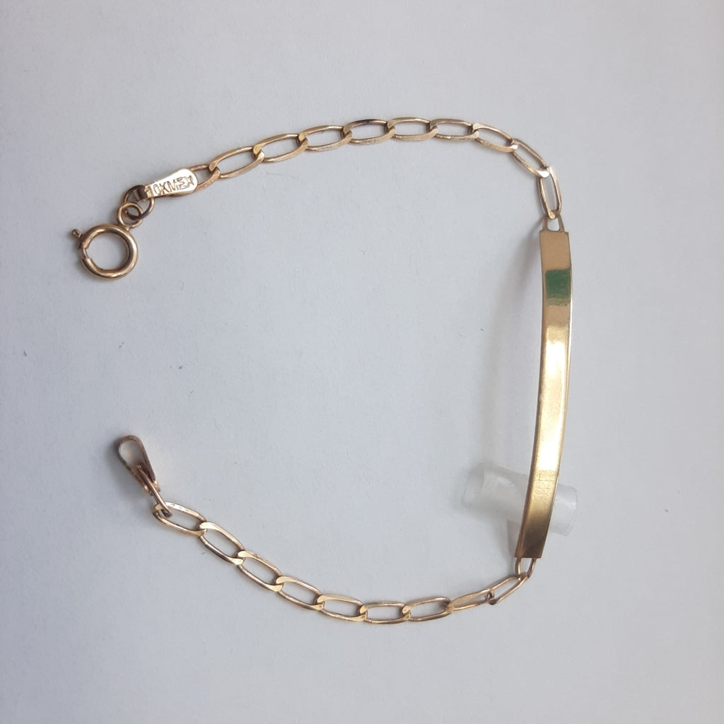 ESCLAVA ORO 10 K 1,80 GRMS (SEMINUEVO)