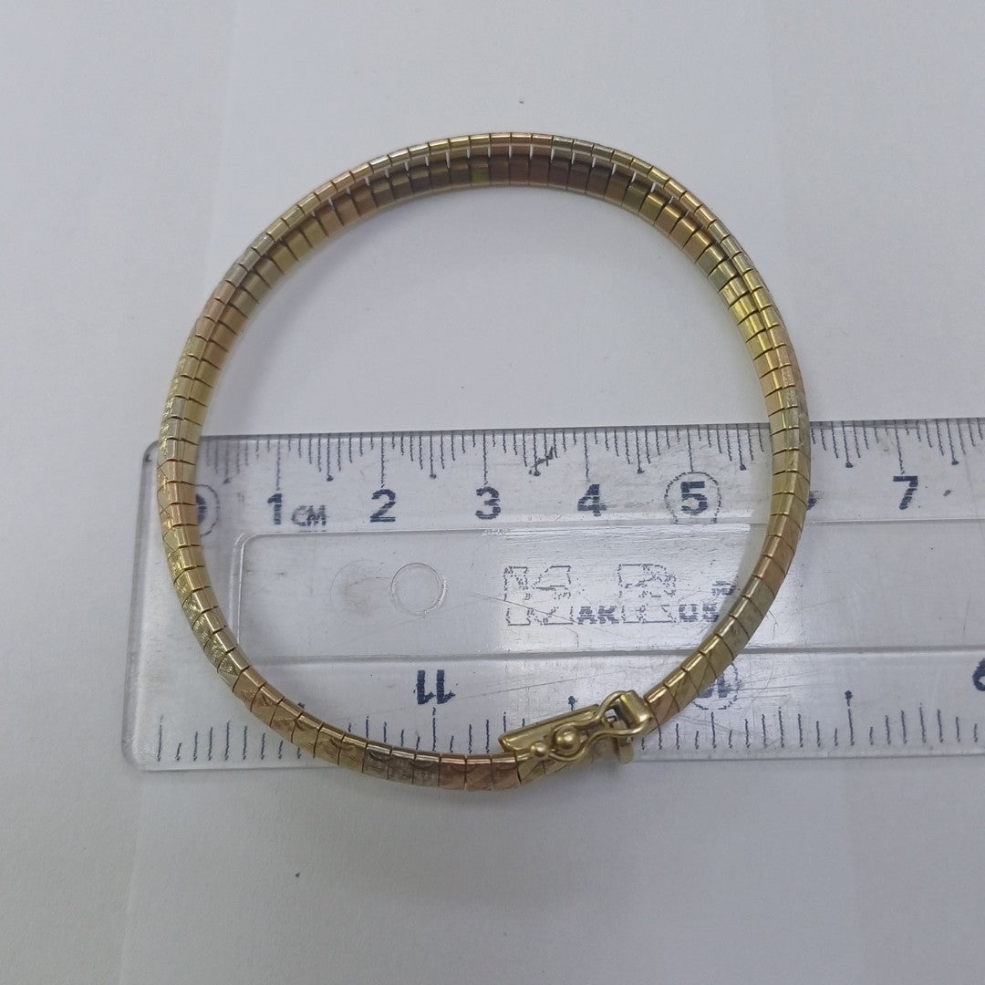 PULSERA ORO,ORO COMBINADO 14 K 17,80 GRMS (SEMINUEVO)