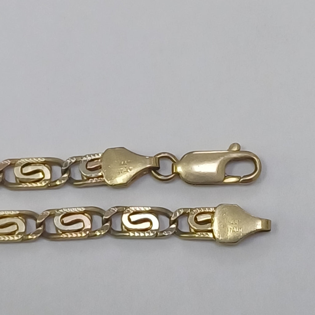 CADENA ORO,ORO COMBINADO 14 K 30,20 GRMS (SEMINUEVO)