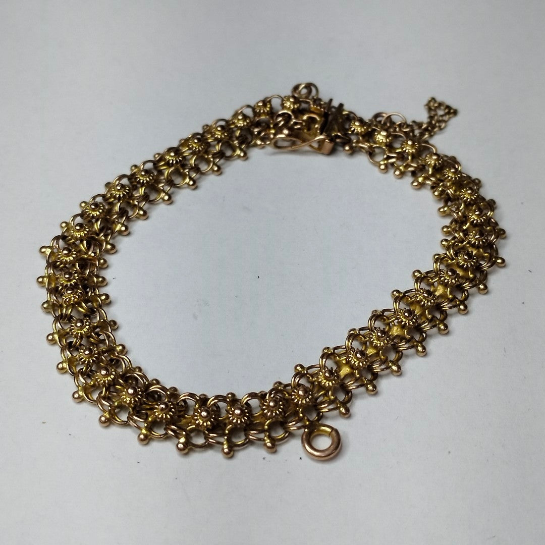 PULSERA ORO 10 K 14,10 GRMS (SEMINUEVO)
