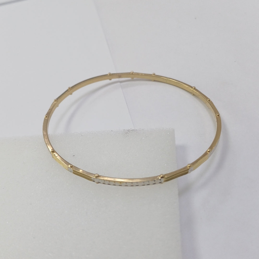 PULSERA RIGIDA ORO 18 K 10,00 GRMS (SEMINUEVO)