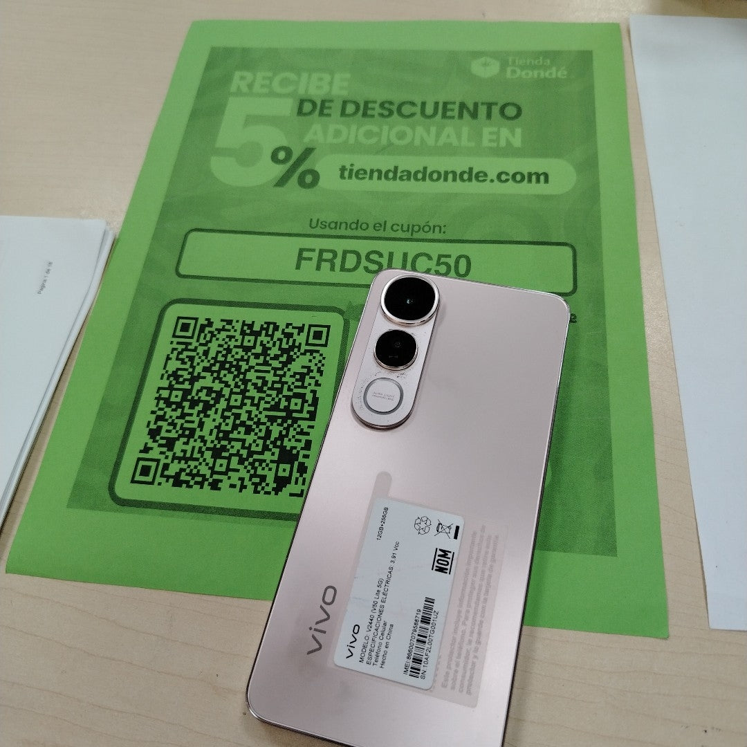 CELULAR VIVO V50 LITE 5G V2440 (2025) 256 GB 12 GB RAM (SEMINUEVO)