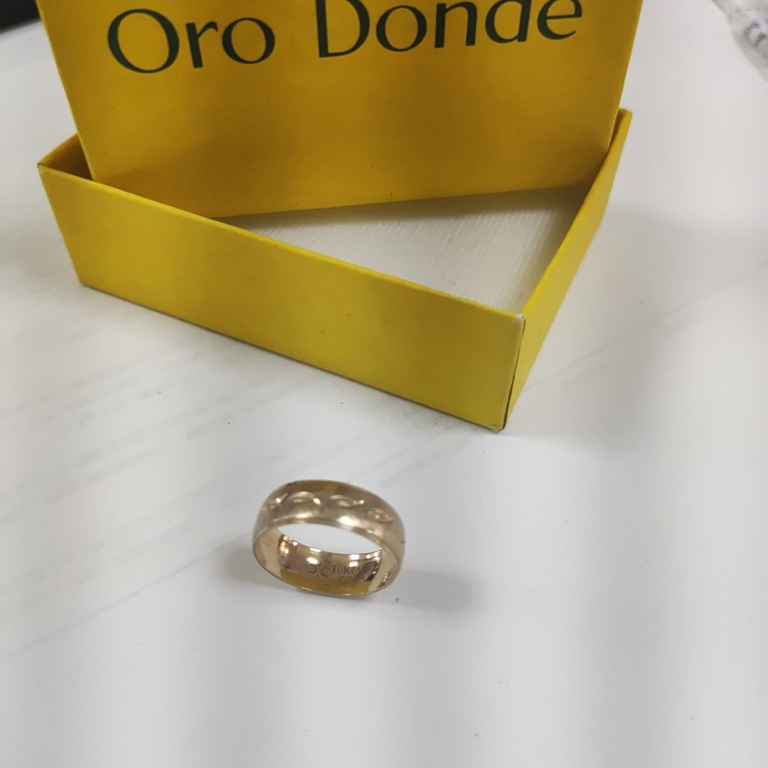 ARGOLLA ORO 10 K 1.6 GRMS (SEMINUEVO)