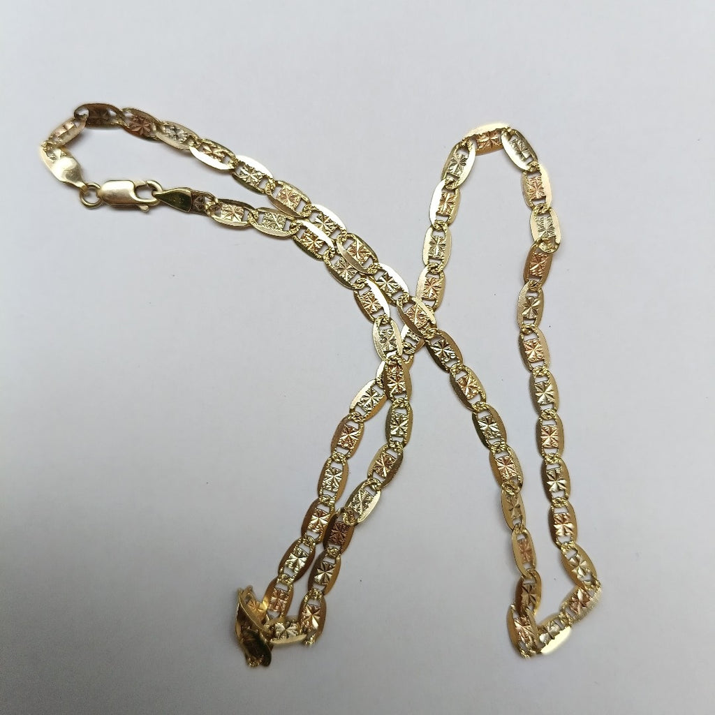 CADENA ORO COMBINADO 14 K 13,30 GRMS (SEMINUEVO)