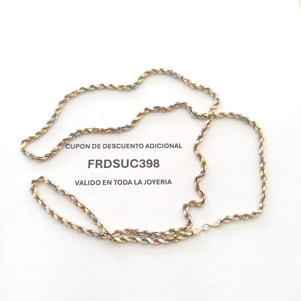 CADENA ORO 14 K 24.1 GRMS (SEMINUEVO)
