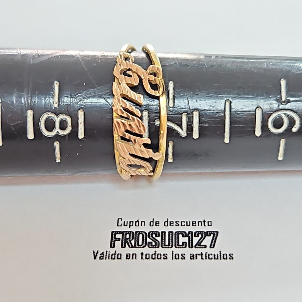 ANILLITO ORO 14 K 1,40 GRMS (SEMINUEVO)
