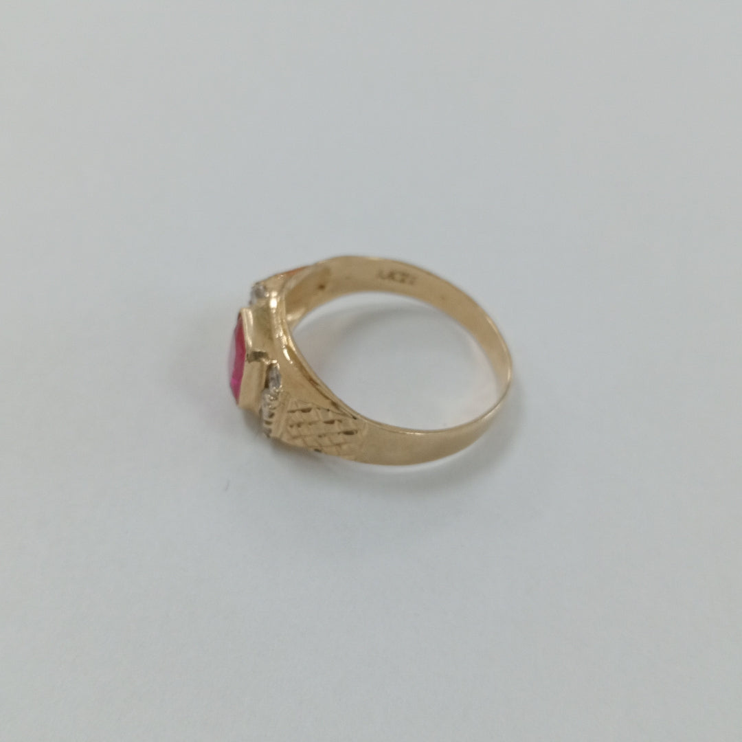 ANILLO ORO 10 K 4,40 GRMS (SEMINUEVO)