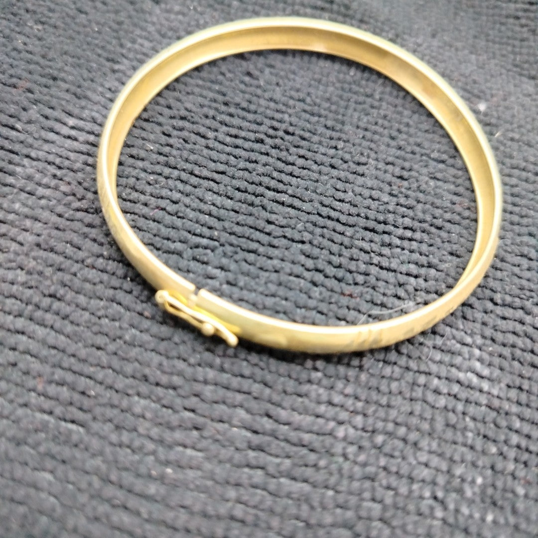 PULSERA RIGIDA ORO 10 K 4,80 GRMS (SEMINUEVO)