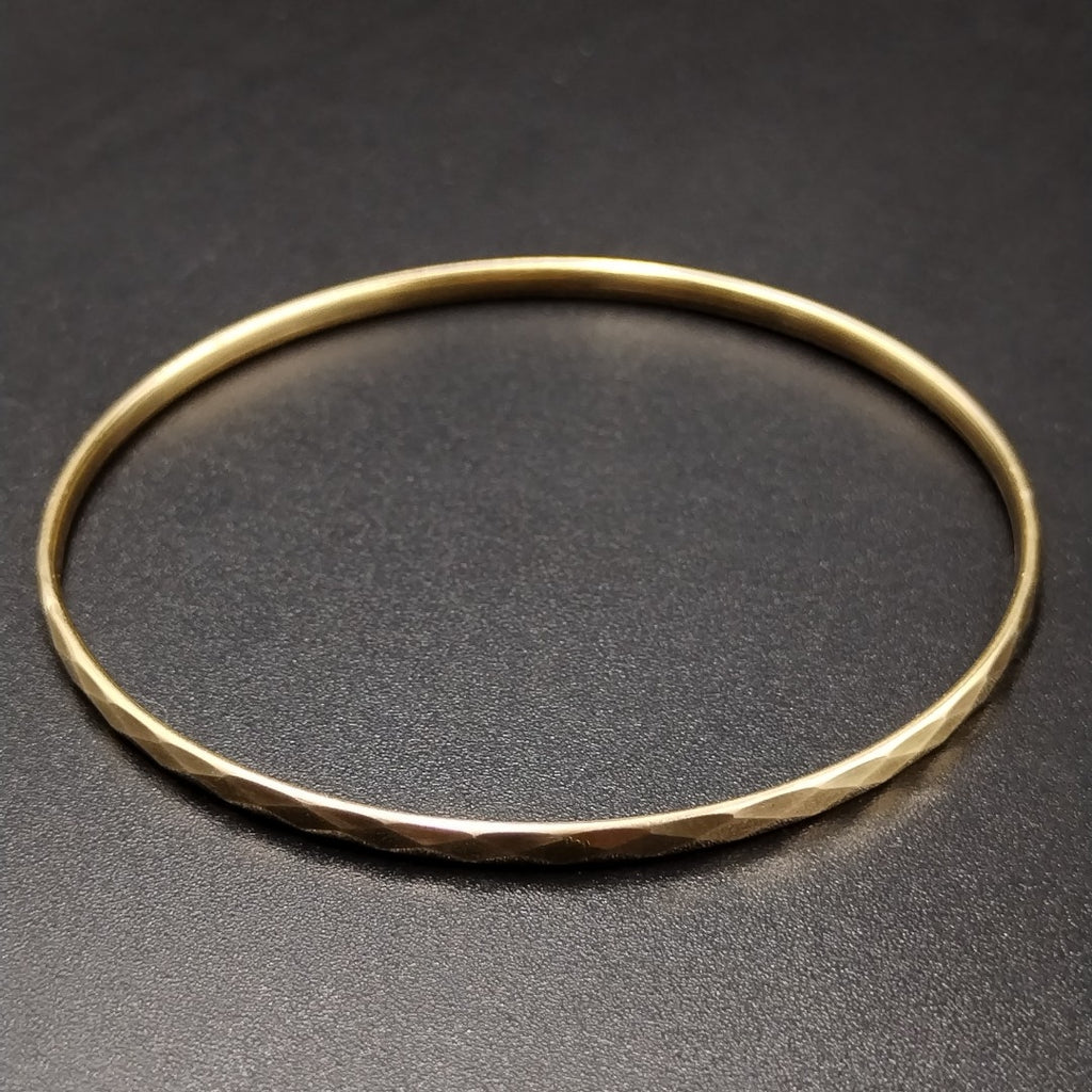 PULSERA RIGIDA ORO 14 K 4,30 GRMS (SEMINUEVO)