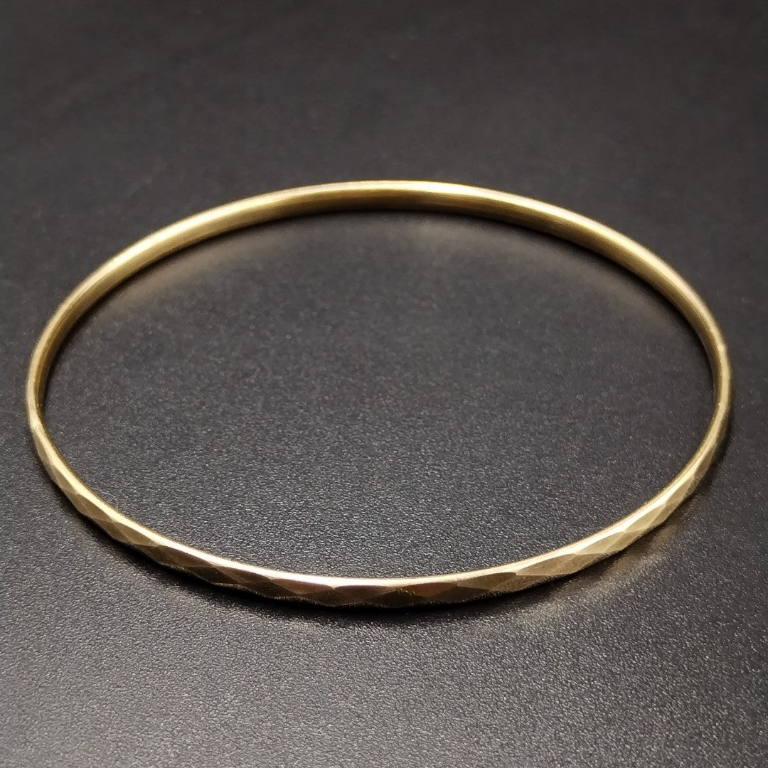 PULSERA RIGIDA ORO 14 K 4,30 GRMS (SEMINUEVO)