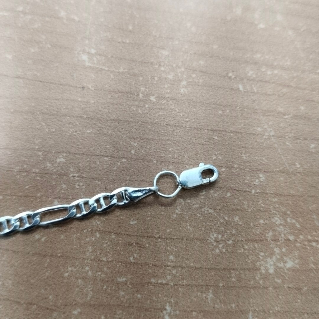 PULSERA TEJIDO 3X1 PLATA .925 16 CM 2.8 GR (NUEVO)