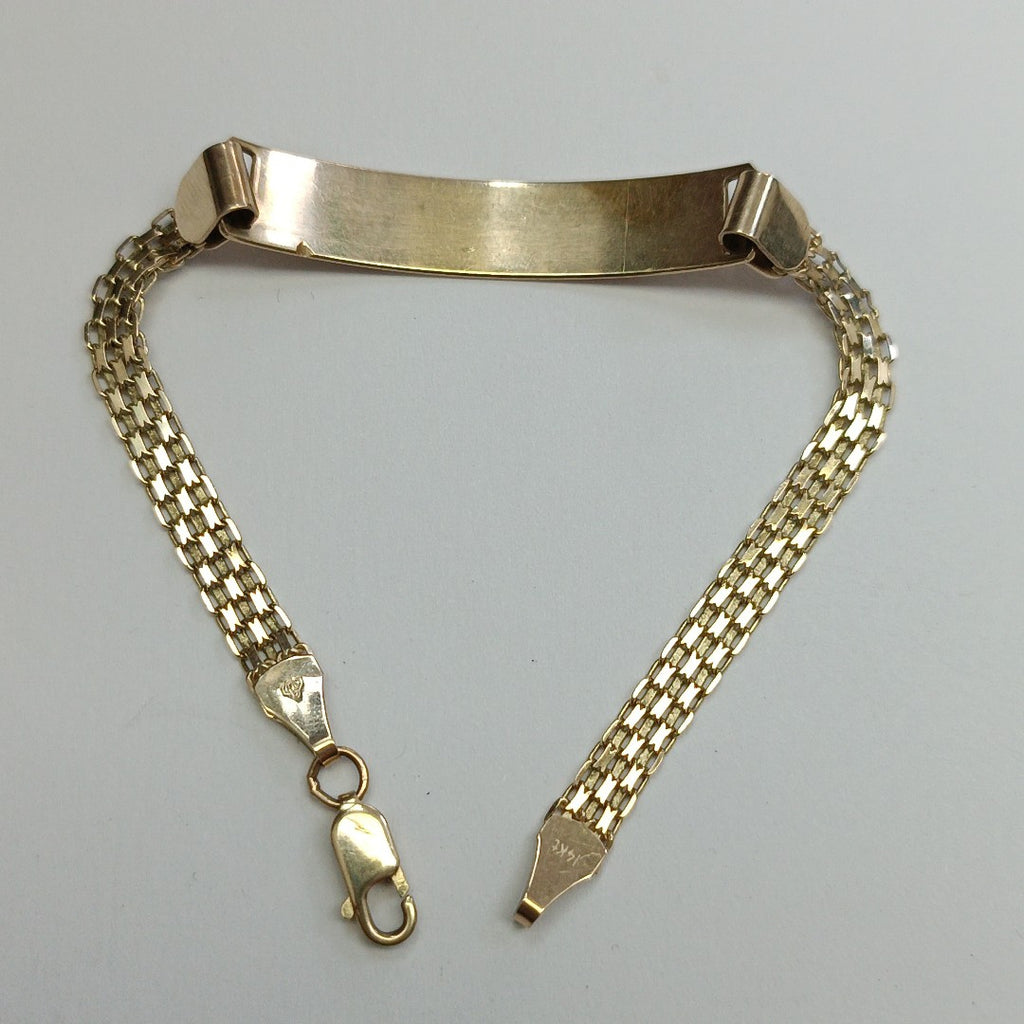 ESCLAVA ORO, ORO COMBINADO 14 K 6.9 GRMS (SEMINUEVO)