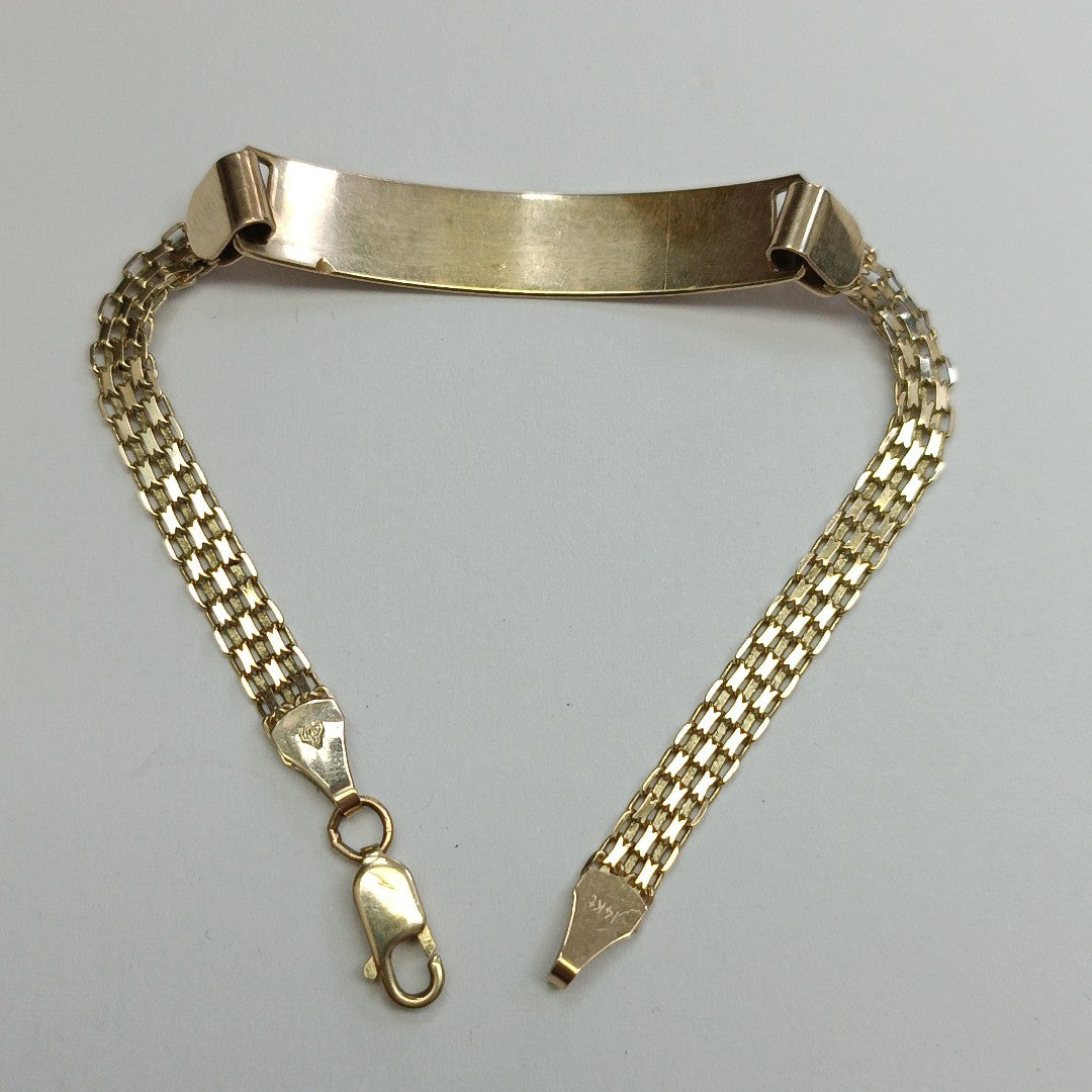 ESCLAVA ORO, ORO COMBINADO 14 K 6.9 GRMS (SEMINUEVO)