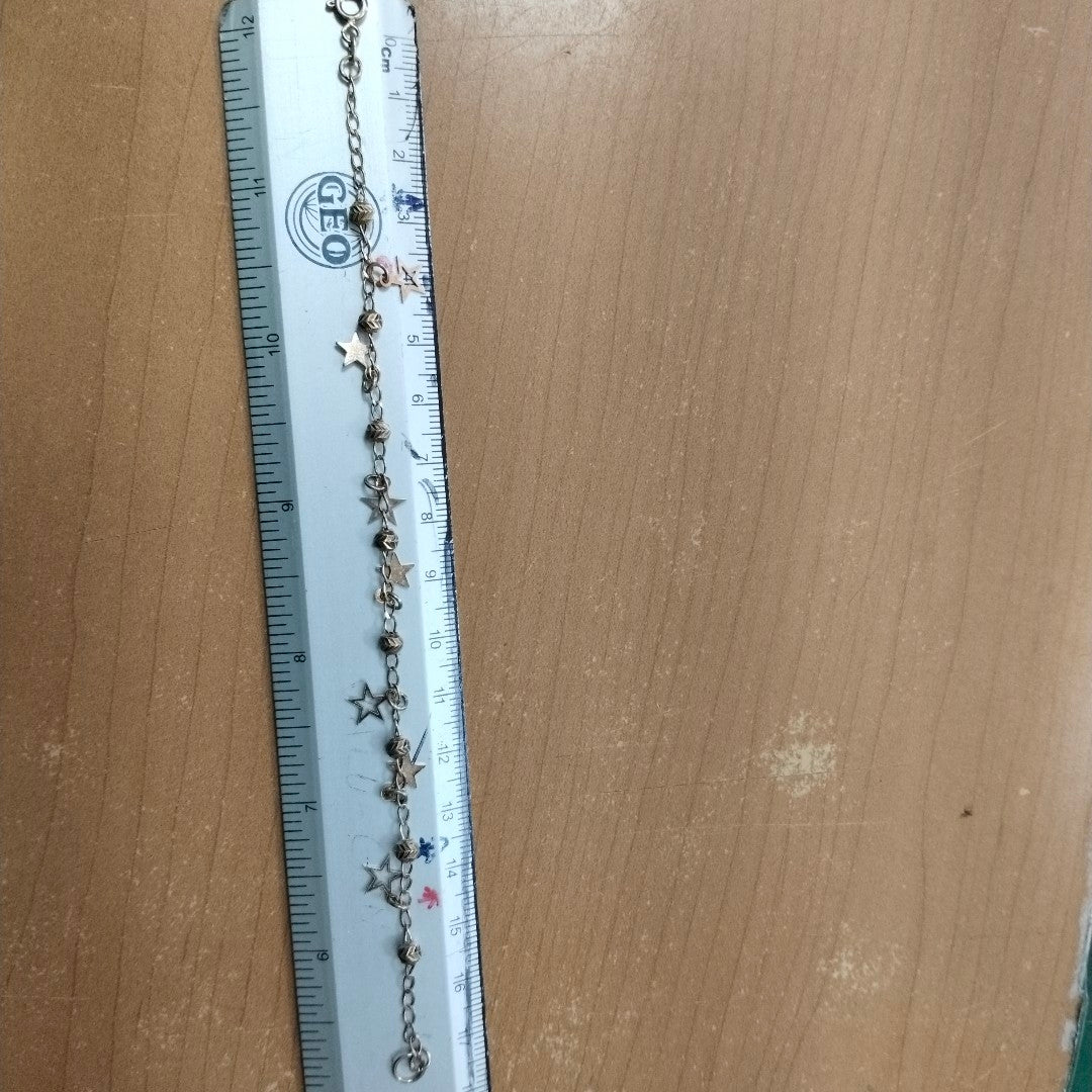 PULSERA TEJIDO ESPECIAL PLATA .925 18 CM 3.1 GR (NUEVO)