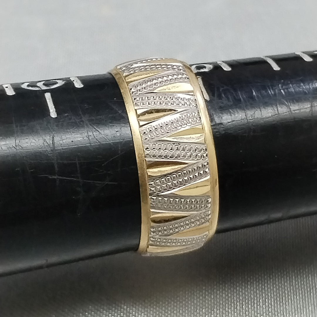 ARGOLLA ORO, ORO COMBINADO 14 K 1.8 GRMS (SEMINUEVO)