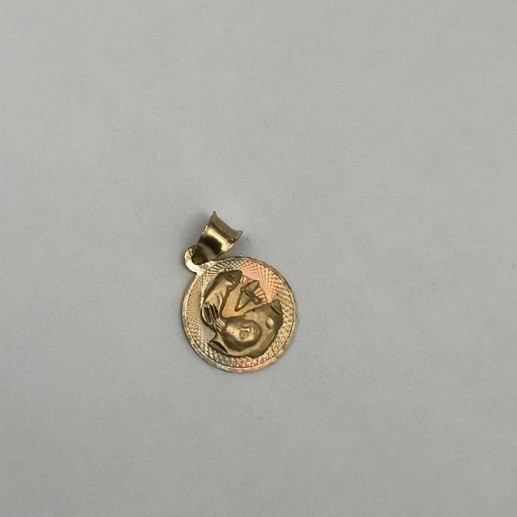 MEDALLA RELIGIOSA ORO 10 K 0,90 GRMS (SEMINUEVO)