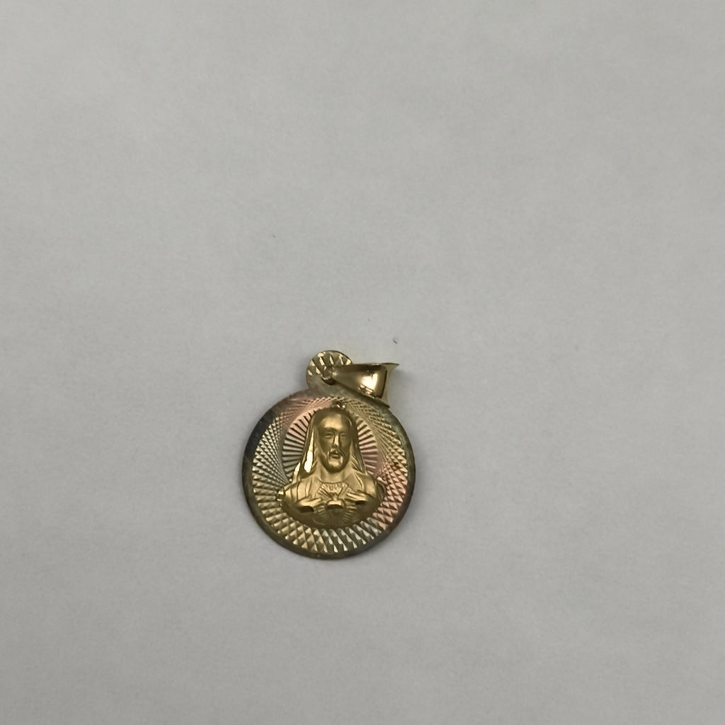 MEDALLA RELIGIOSA ORO 10 K 1,10 GRMS (SEMINUEVO)