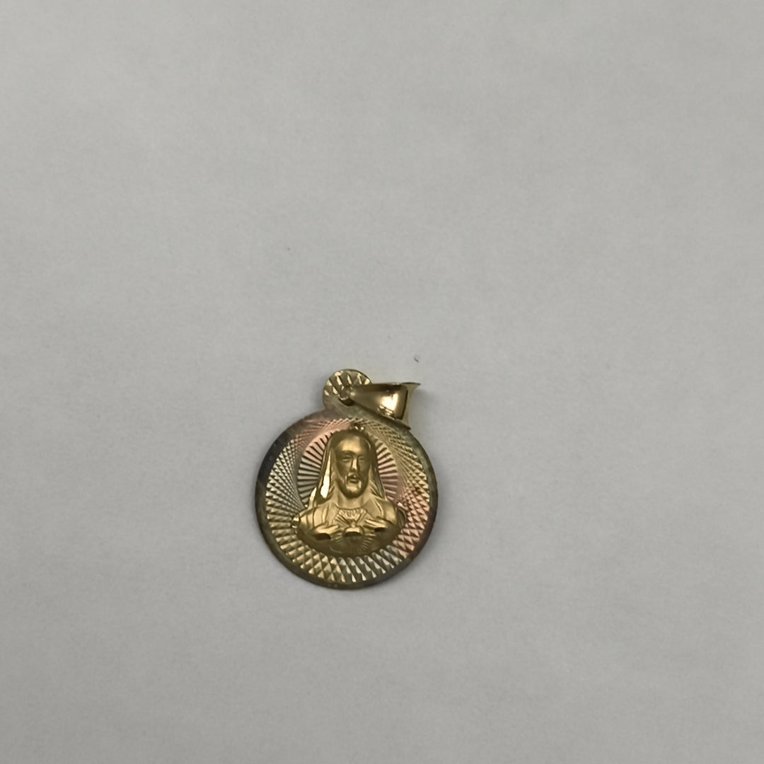MEDALLA RELIGIOSA ORO 10 K 1,10 GRMS (SEMINUEVO)