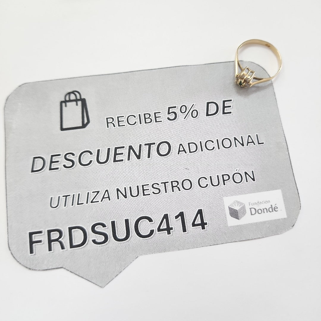 ANILLITO ORO 14 K 2 GRMS (SEMINUEVO)