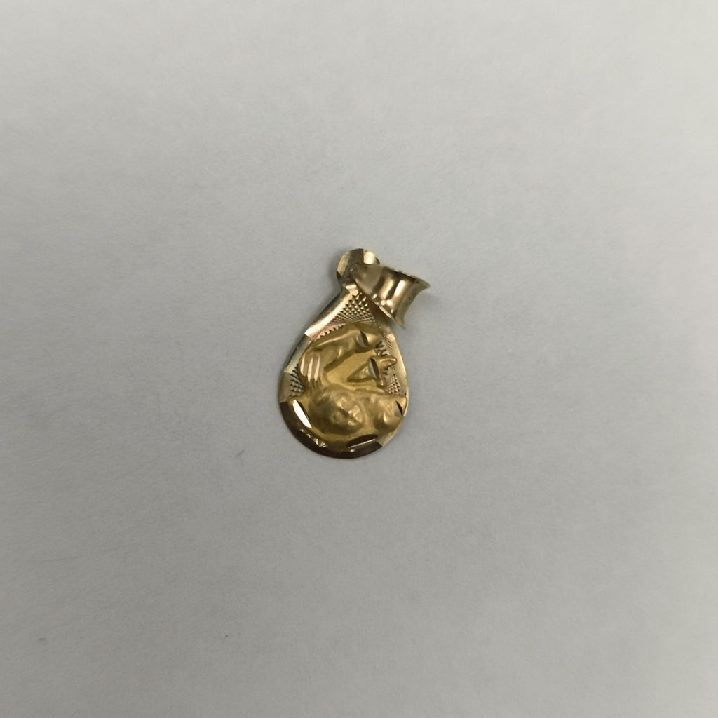 MEDALLA RELIGIOSA ORO 10 K 0,70 GRMS (SEMINUEVO)