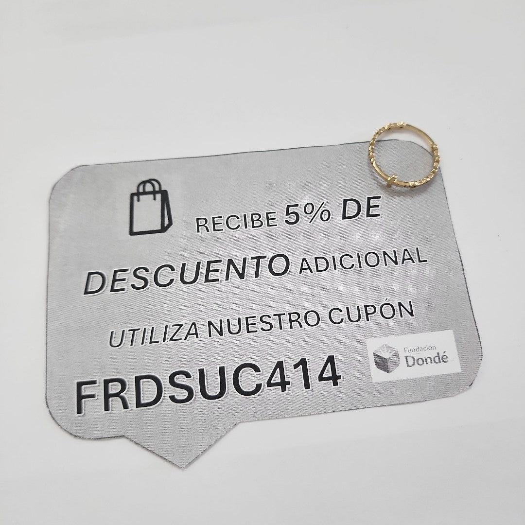 ANILLITO ORO 10 K 1.3 GRMS (SEMINUEVO)