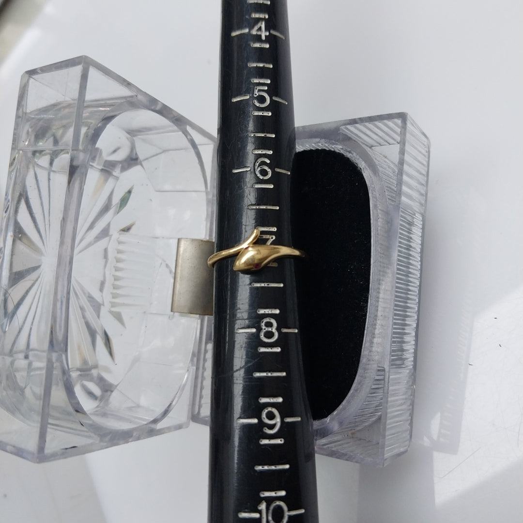 ANILLO ORO 14 K 1.4 GRMS (SEMINUEVO)
