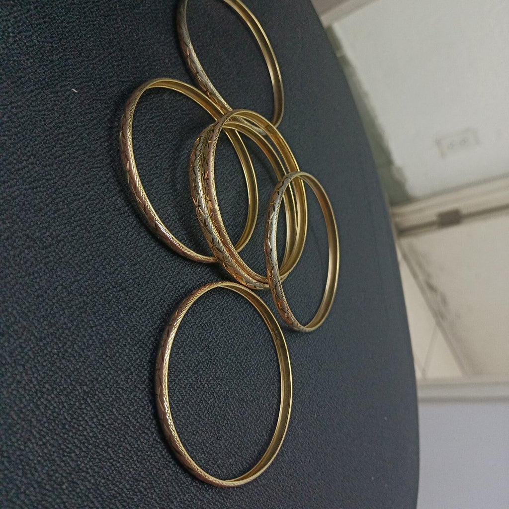 SEMANARIO DE PULSERAS ORO 14 K 36.1 GRMS (SEMINUEVO)