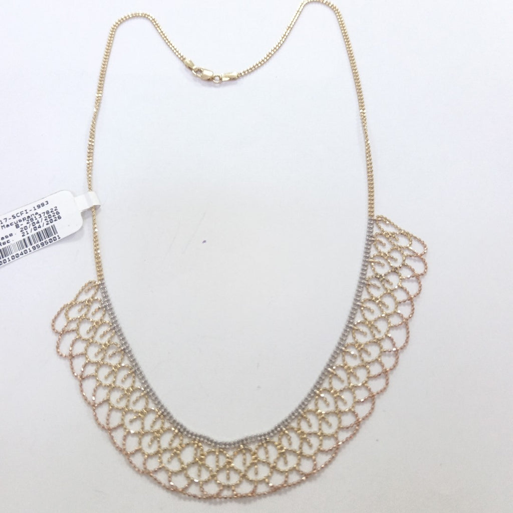 GARGANTILLA ORO 14 K 7.6 GRMS (SEMINUEVO)