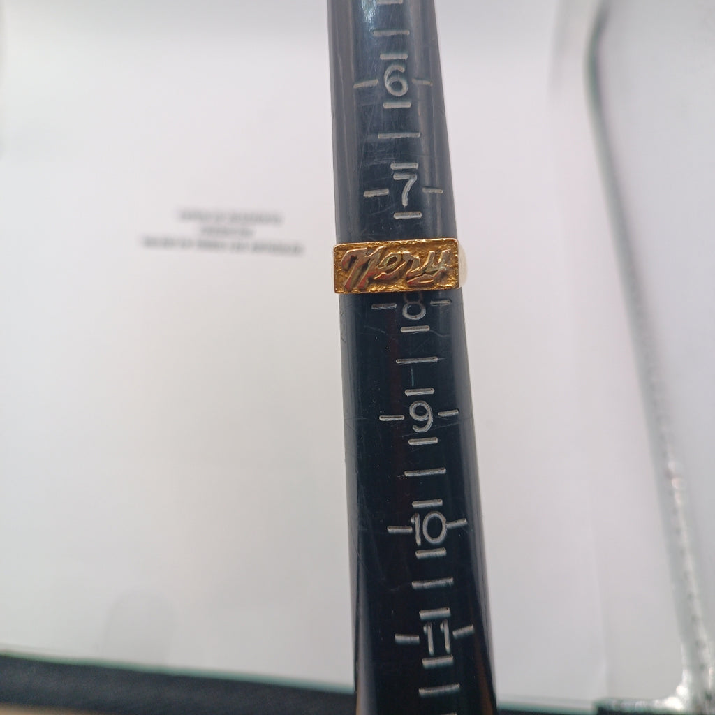 ANILLO ORO 10 K 5.8 GRMS (SEMINUEVO)