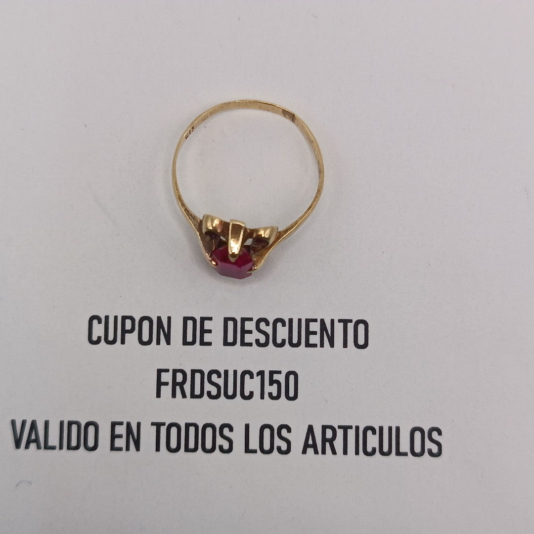 ANILLO ORO 14 K 2.2 GRMS (SEMINUEVO)