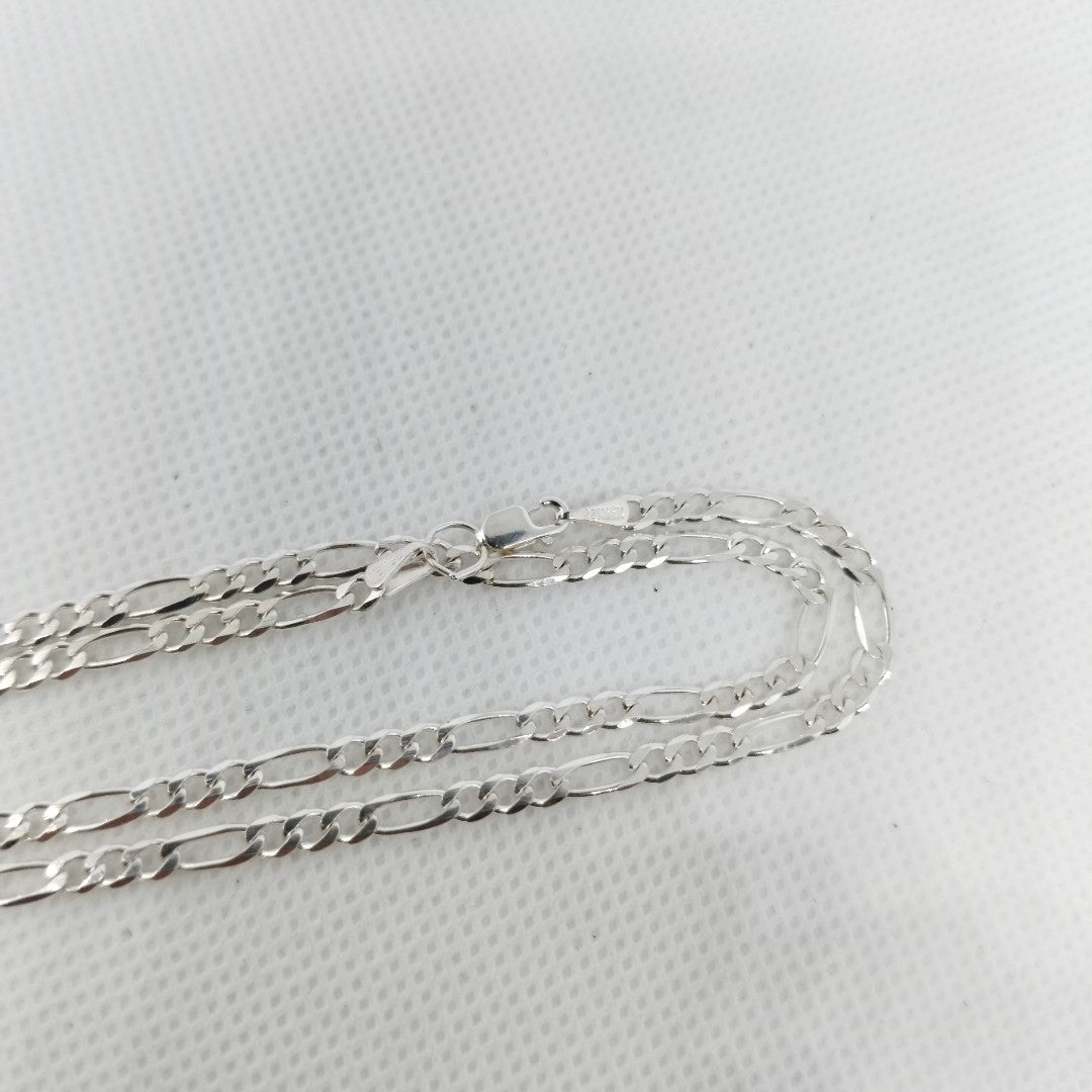 CADENA TEJIDO 3X1 PLATA .925 55 CM 7.5 GR (NUEVO)