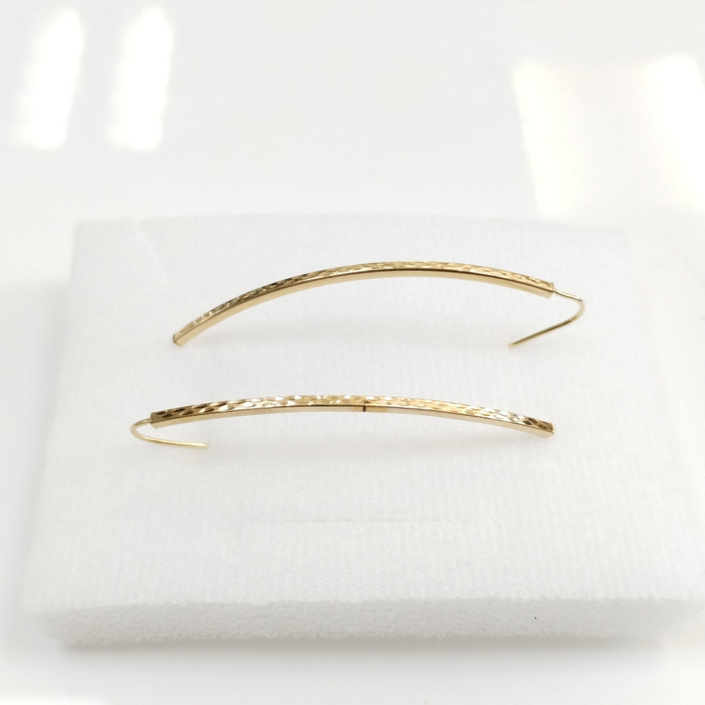 ARETES PAR ORO 14 K 1.5 GRMS (SEMINUEVO)