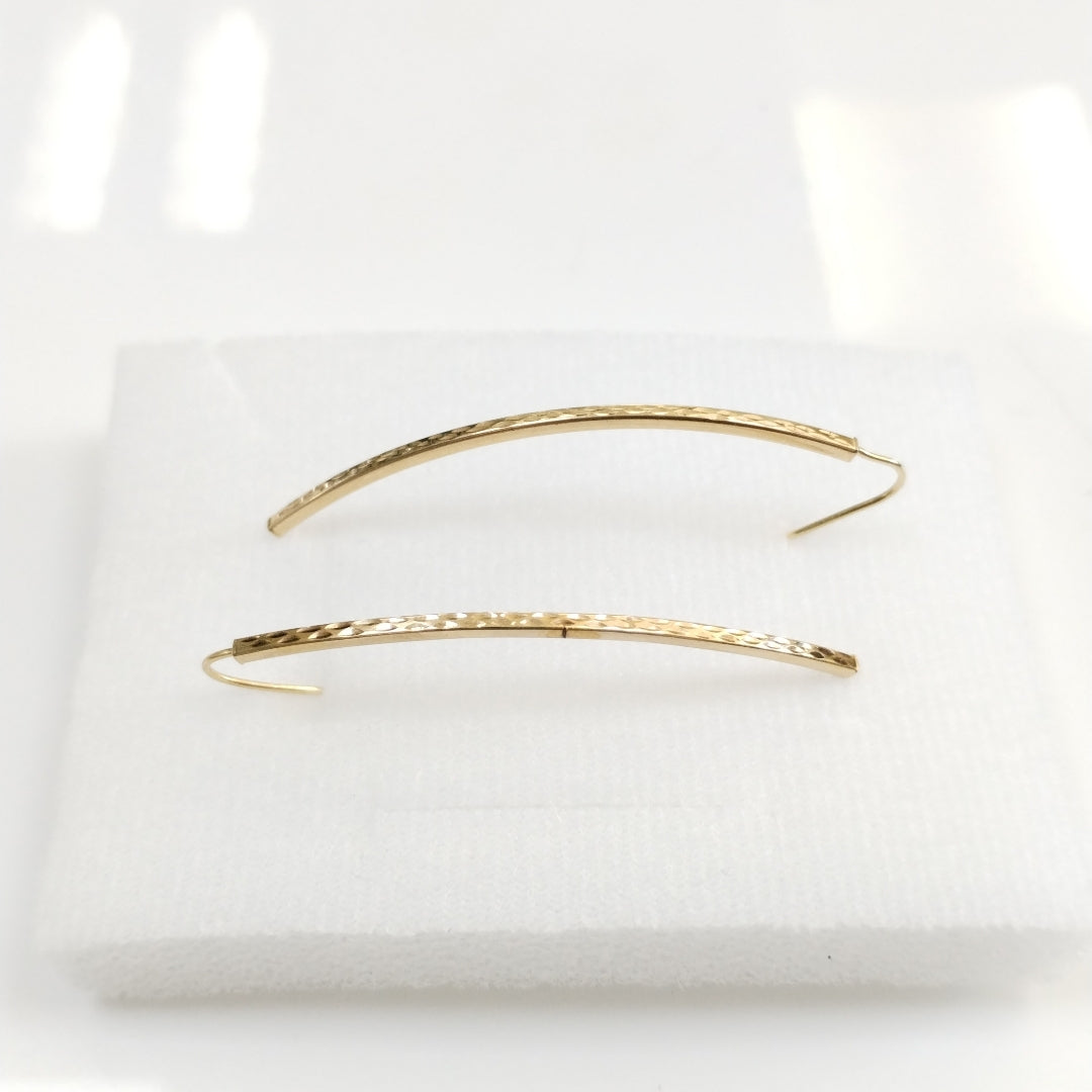 ARETES PAR ORO 14 K 1.5 GRMS (SEMINUEVO)