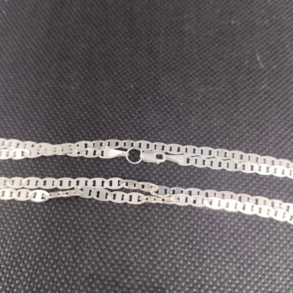 CADENA TEJIDO GUCHI PLATA .925 60 CM 9 GR (NUEVO)
