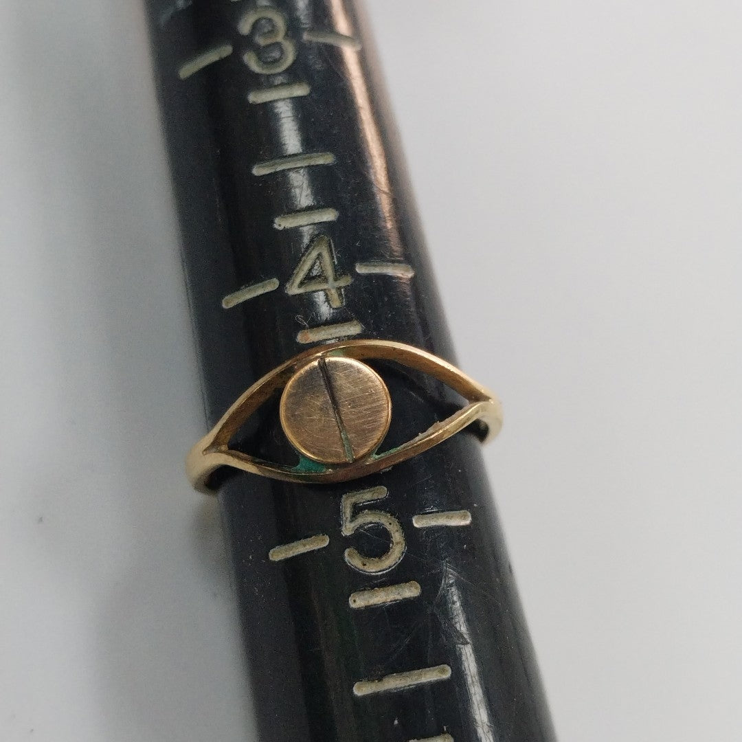 ANILLO ORO 14 K 1.3 GRMS (SEMINUEVO)