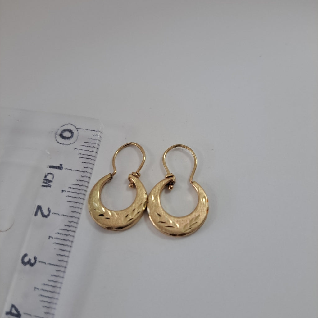 ARRACADAS PAR ORO 10 K 1,20 GRMS (SEMINUEVO)