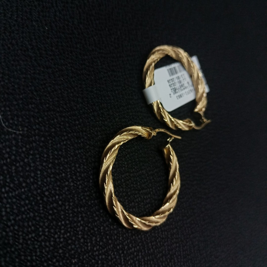 ARRACADAS PAR ORO 14 K 4 GRMS (SEMINUEVO)