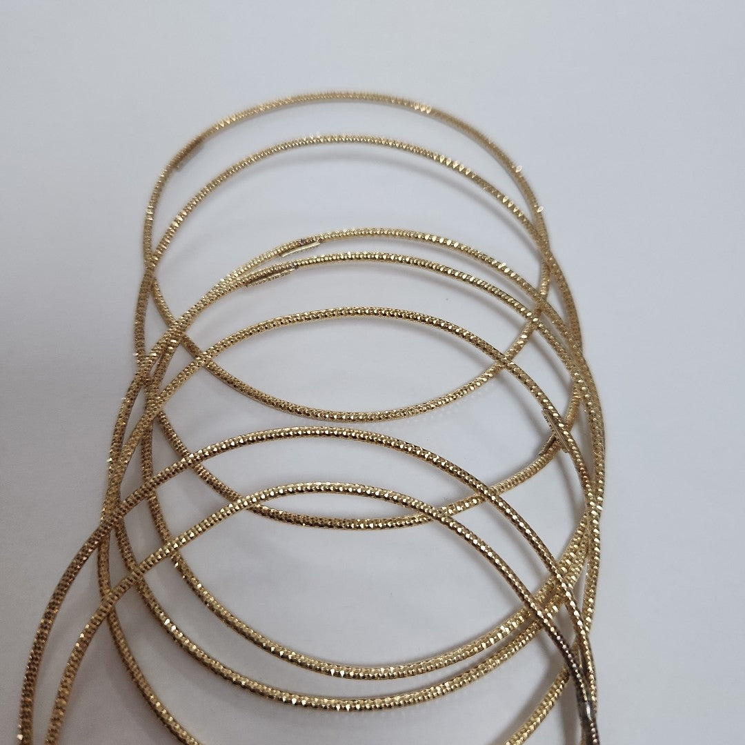 SEMANARIO DE PULSERAS ORO 10 K 17.7 GRMS (SEMINUEVO)