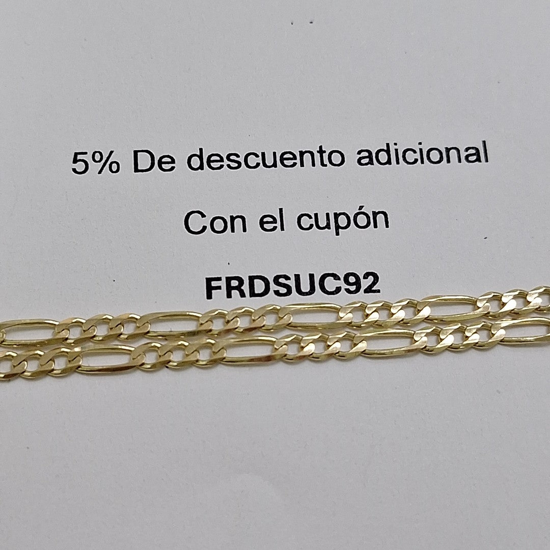 PULSERAS 3X1 ORO 14K 21 CM 3.3 GR (NUEVO)