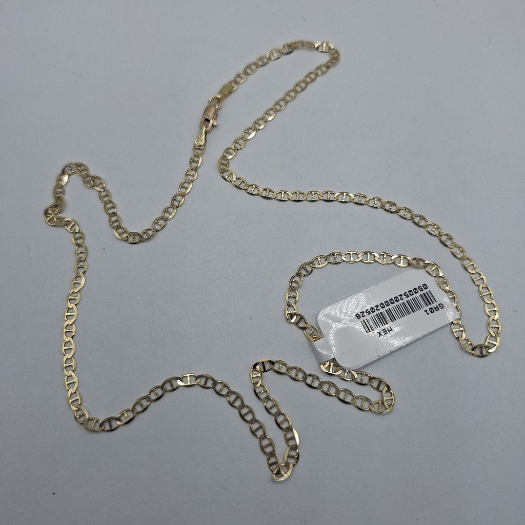 CADENAS TEJIDO GUCHI ORO 10K 55 CM 4.5 GR (NUEVO)