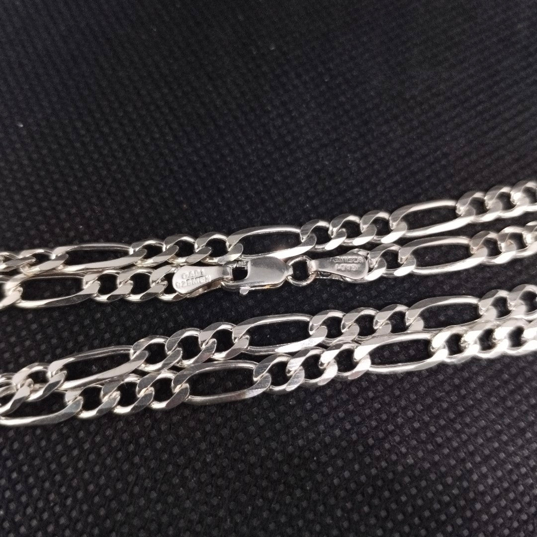 CADENA TEJIDO 3X1 PLATA .925 60 CM 17.6 GR (NUEVO)