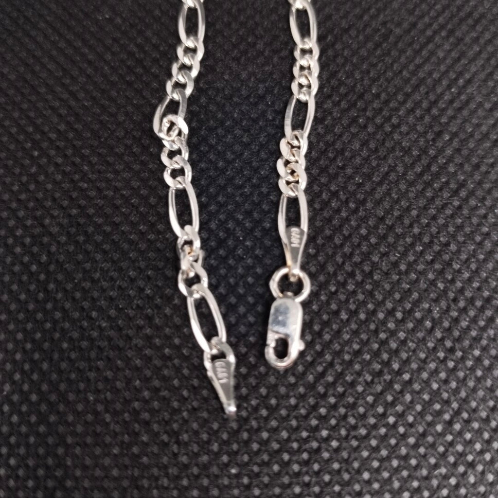 PULSERA TEJIDO 3X1 PLATA .925 18 CM 2.8 GR (NUEVO)